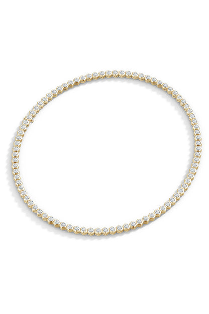 Buy Indochine Diamond Tennis Necklace in 14K Yellow Gold Online 14K Yellow Gold