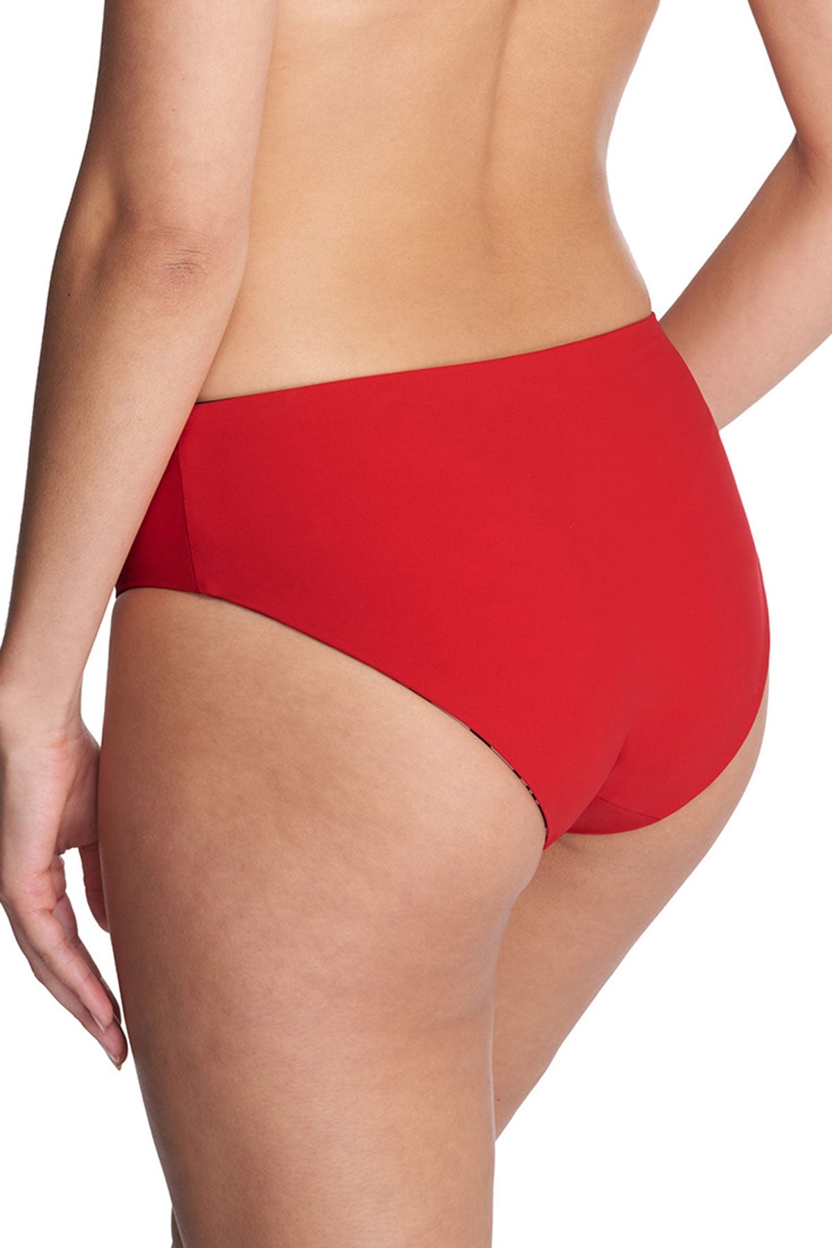 Buy Riviera Reversible Bikini Bottom in Camel Zebra/Poinsettia Online Camel Zebra/Poinsettia