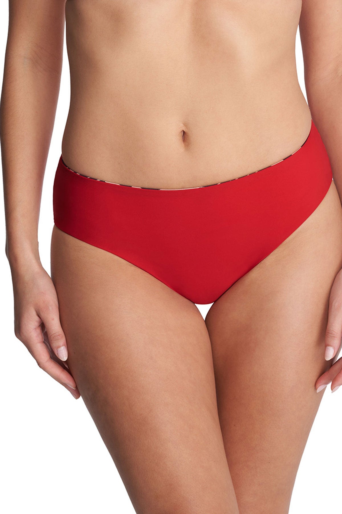 Buy Riviera Reversible Bikini Bottom in Camel Zebra/Poinsettia Online Camel Zebra/Poinsettia