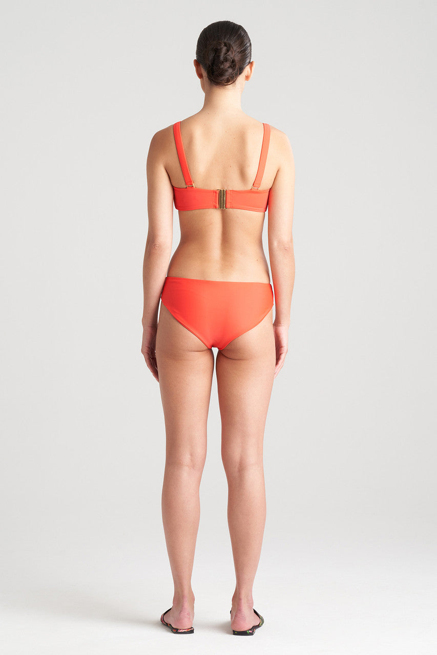 Buy Cheeky Bikini Bottom in Coral Online Coral