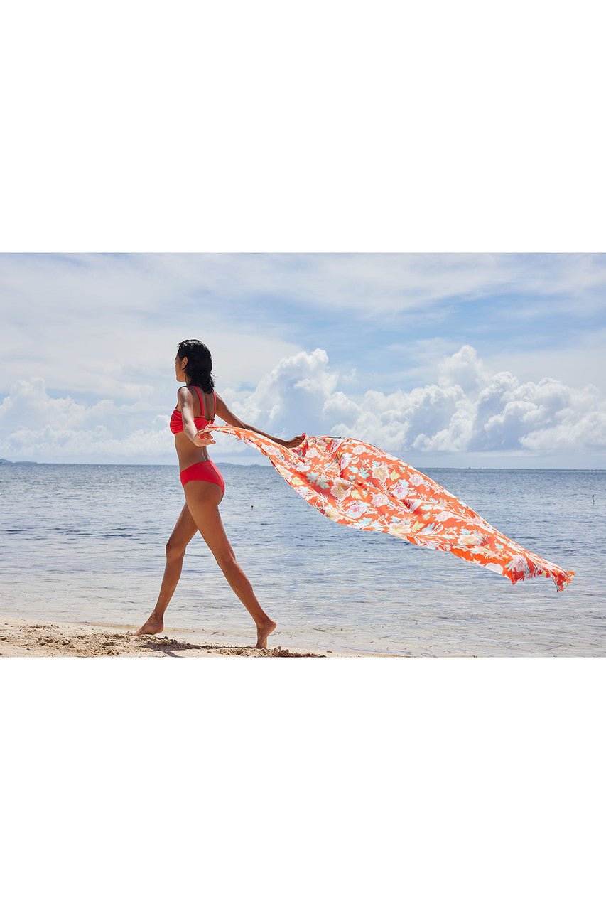 Buy Cheeky Bikini Bottom in Coral Online Coral
