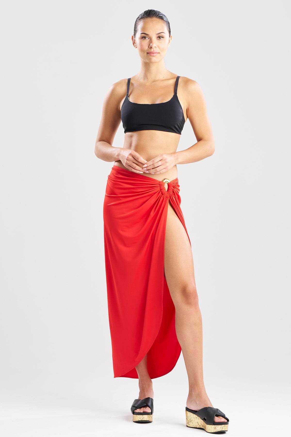 Solid Jersey Pareo Salsa