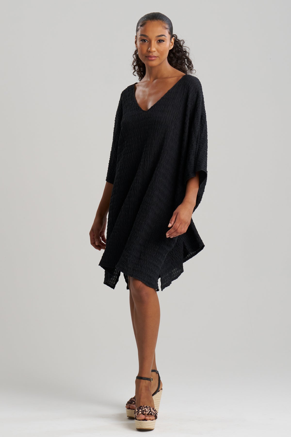 Waves Caftan Black
