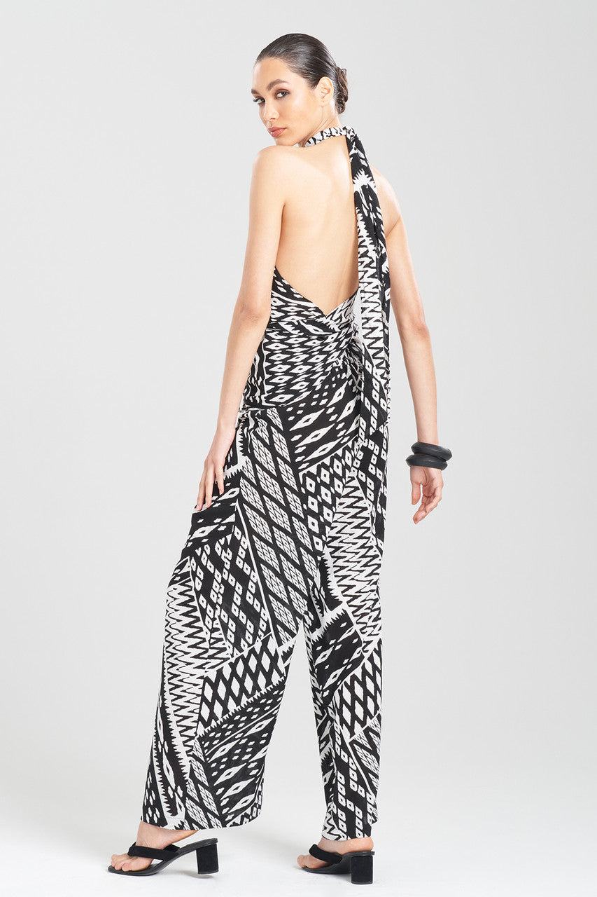 Buy Chibana Getaway Halter Top in Black White Combo Online Black White Combo