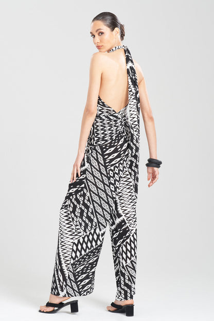Buy Chibana Getaway Halter Top in Black White Combo Online Black White Combo