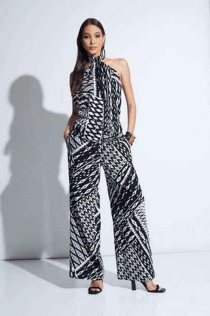 Buy Chibana Getaway Halter Top in Black White Combo Online Black White Combo