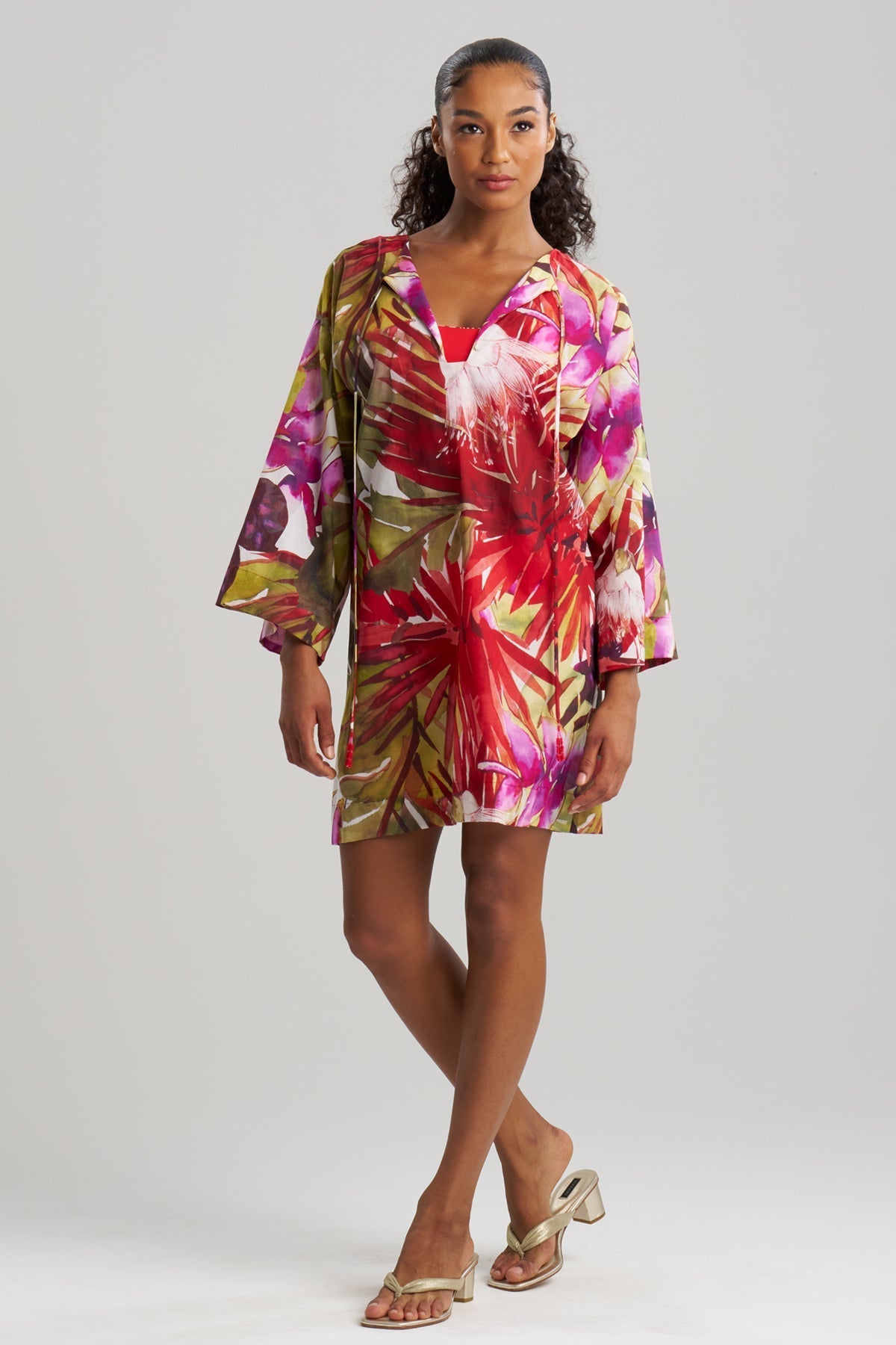 Rainforest Cotton Tunic Multi