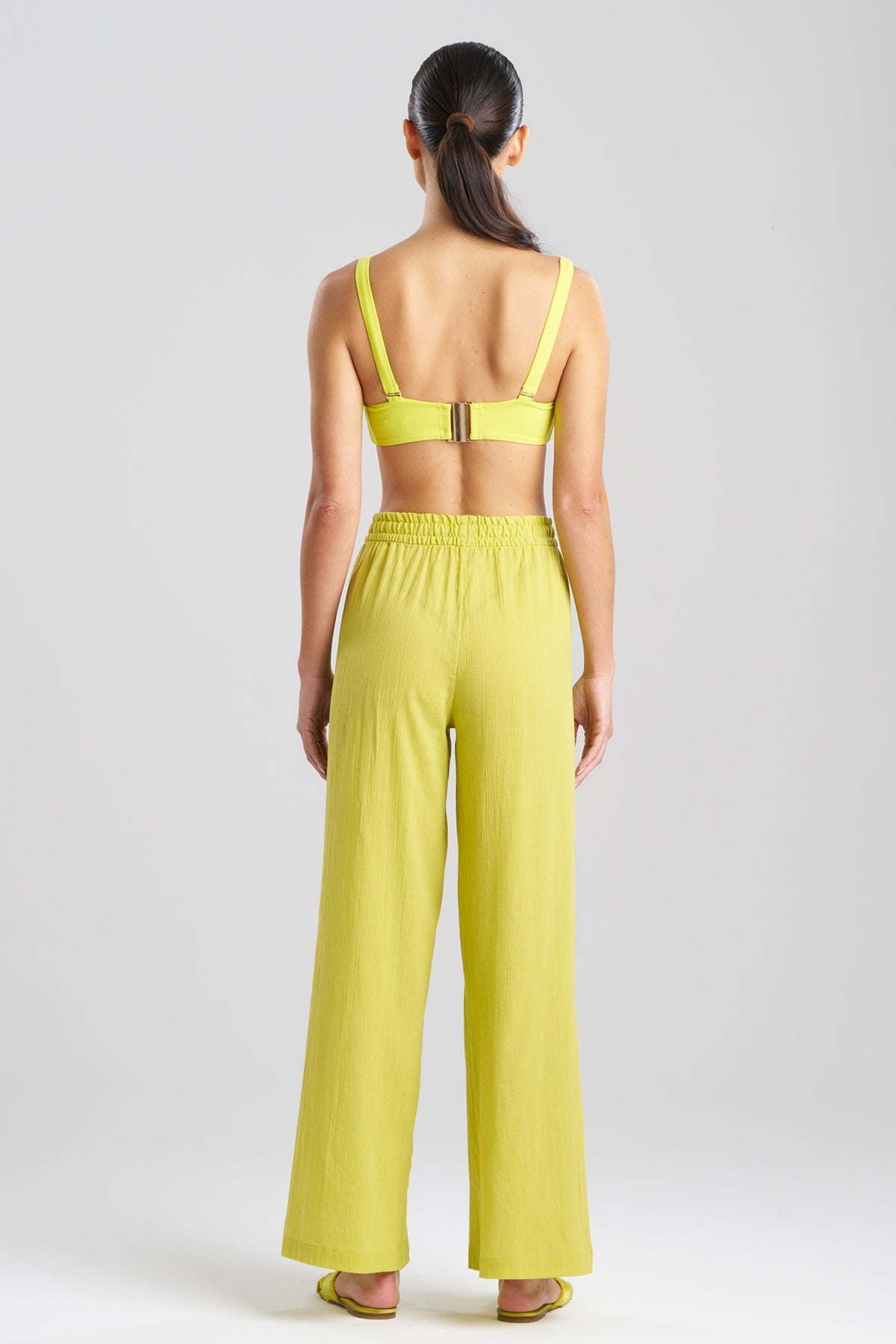 Cotton Gauze Pants Citron