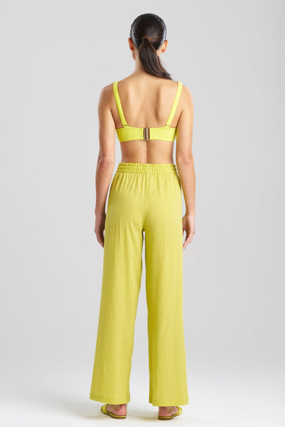 Cotton Gauze Pants Citron