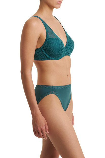 Pretty Smooth Full Fit Contour Underwire Bra Emerald Blue