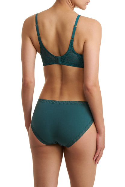 Pretty Smooth Full Fit Contour Underwire Bra Emerald Blue