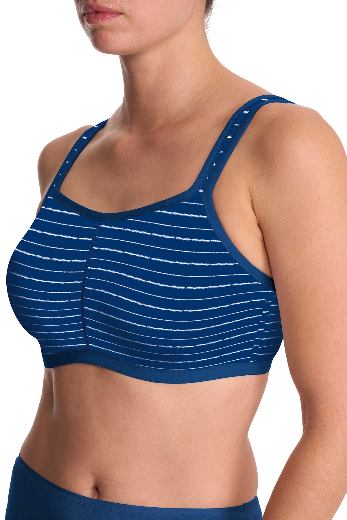 Yogi Contour Convertible Sports Bra Shibori Print