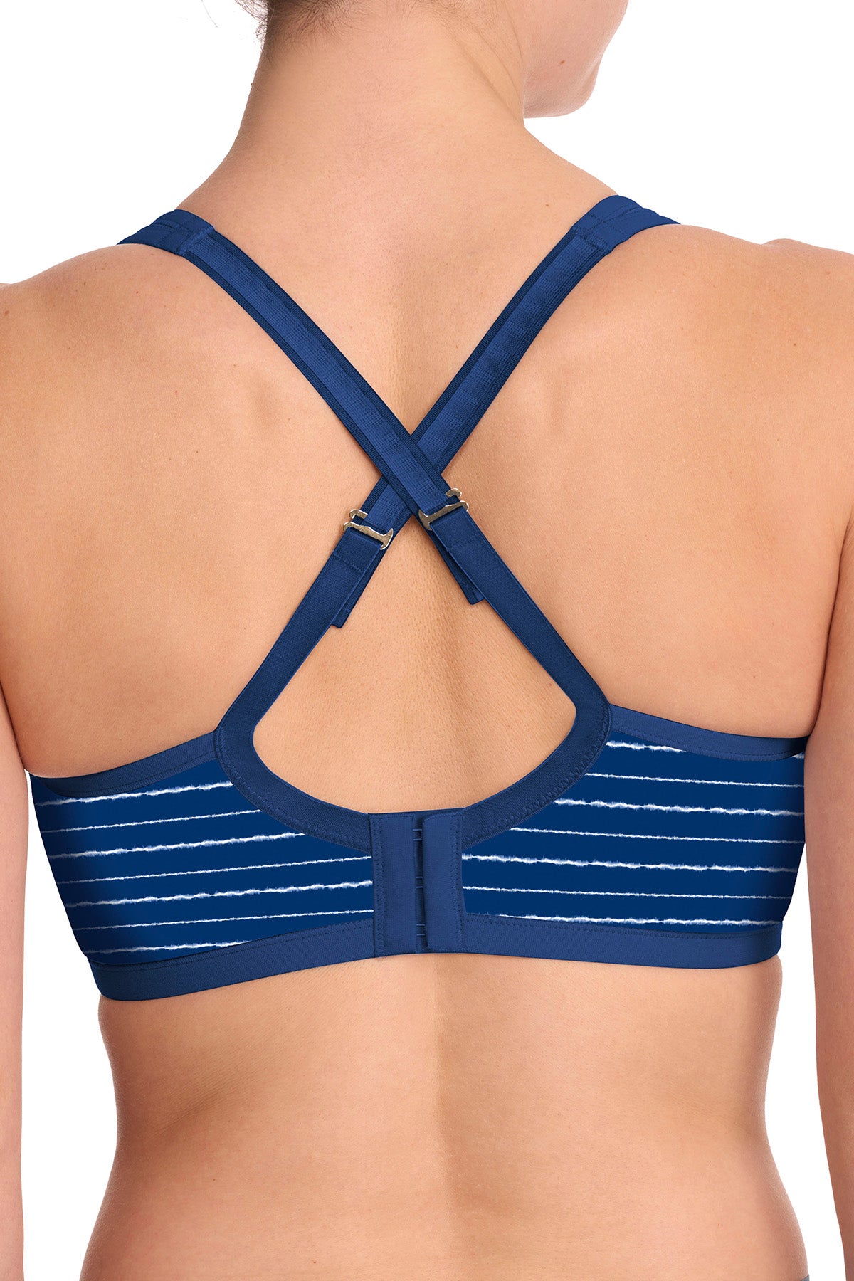 Yogi Contour Convertible Sports Bra Shibori Print