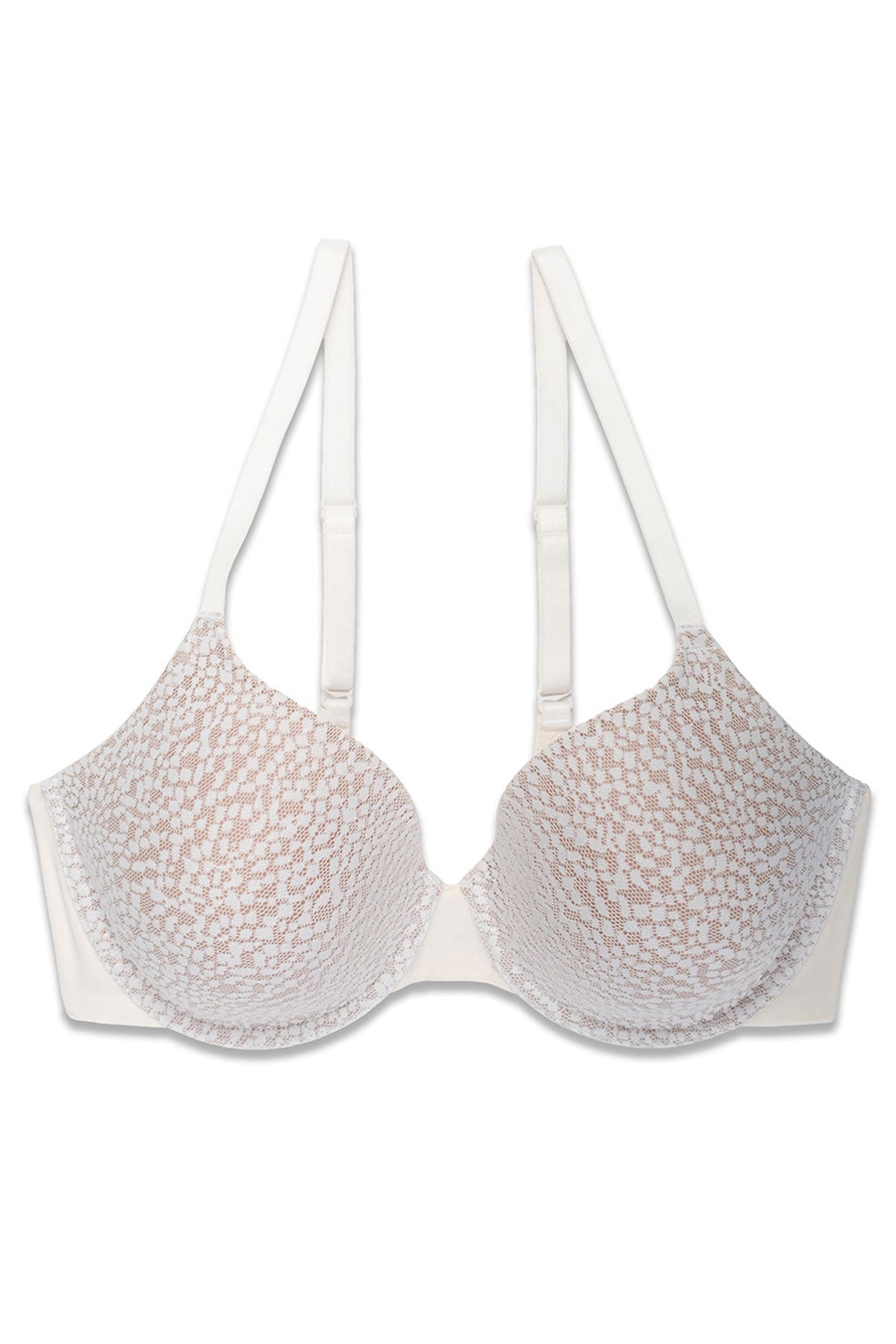 Comfort Evolution Full Fit Memory Foam Convertible Underwire Bra Ivory/Café