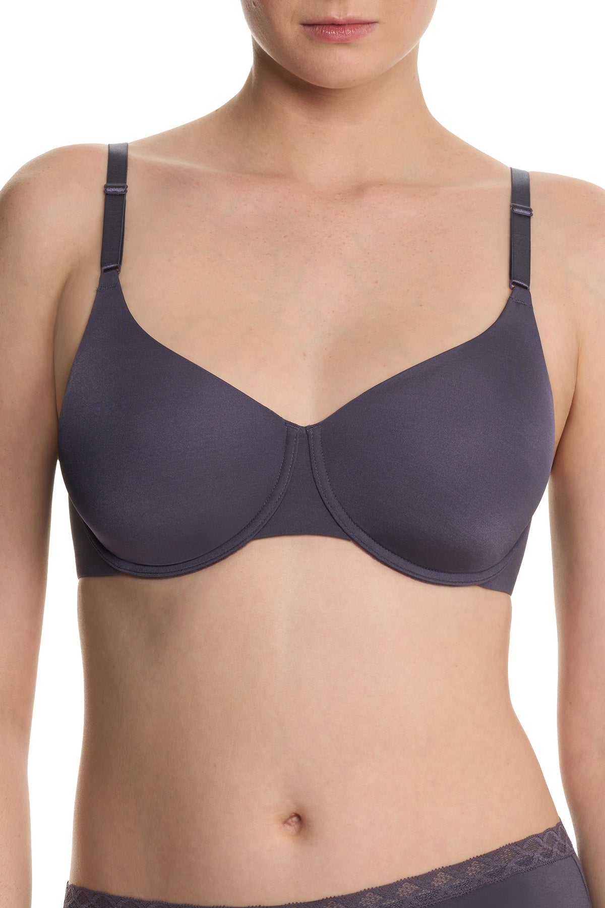 Liquid Full Fit Contour Underwire Bra Greystone
