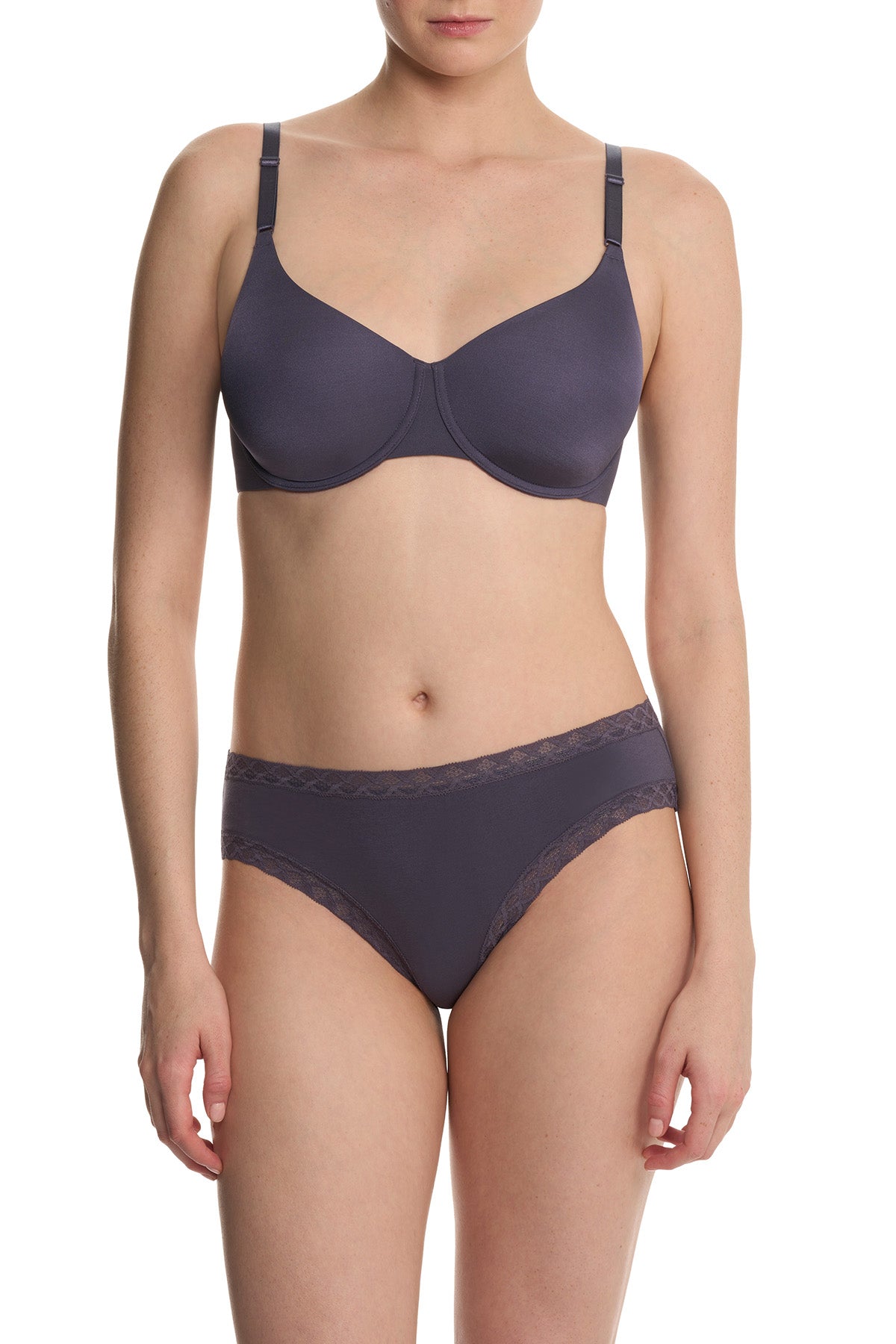 Liquid Full Fit Contour Underwire Bra Greystone