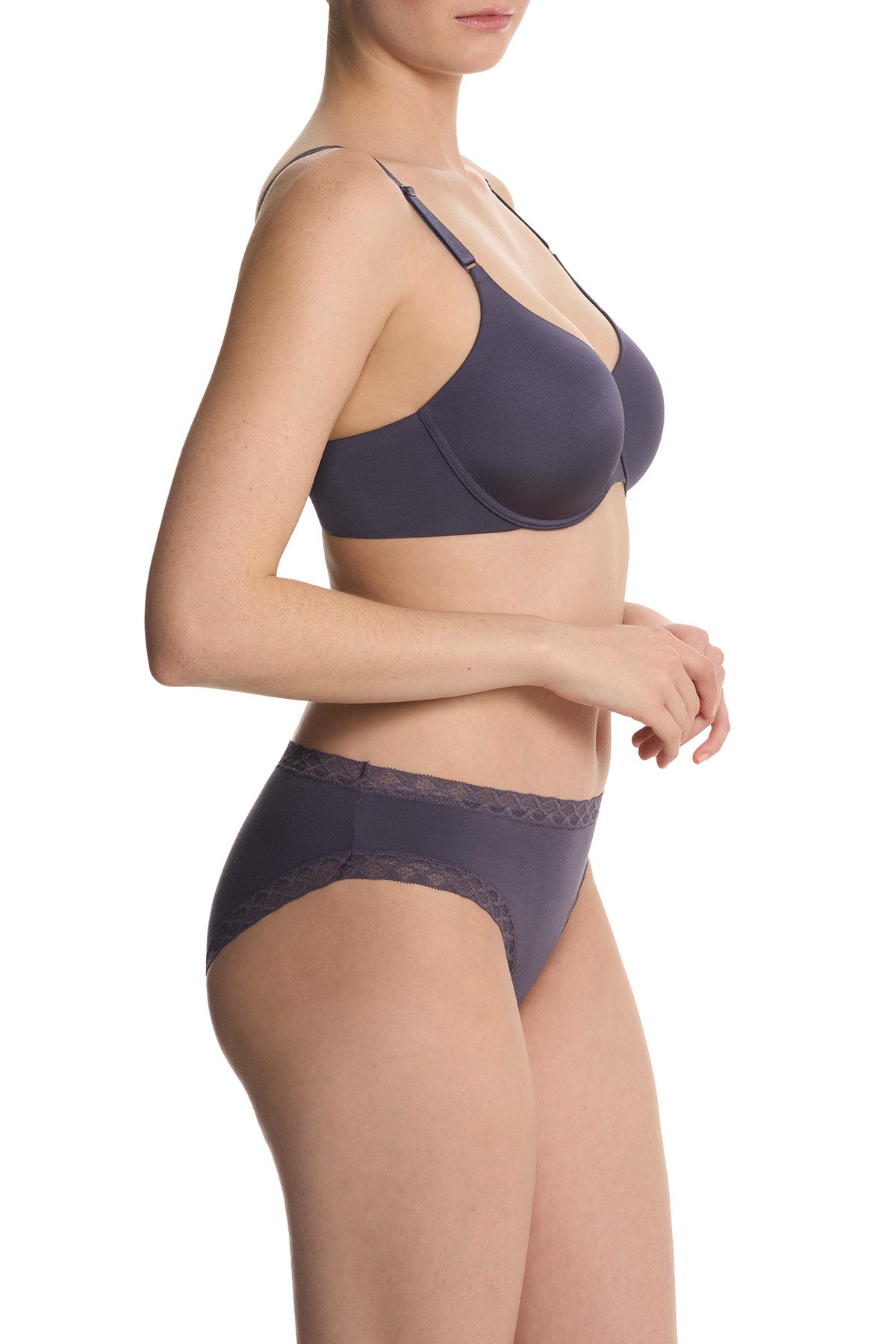 Liquid Full Fit Contour Underwire Bra Greystone