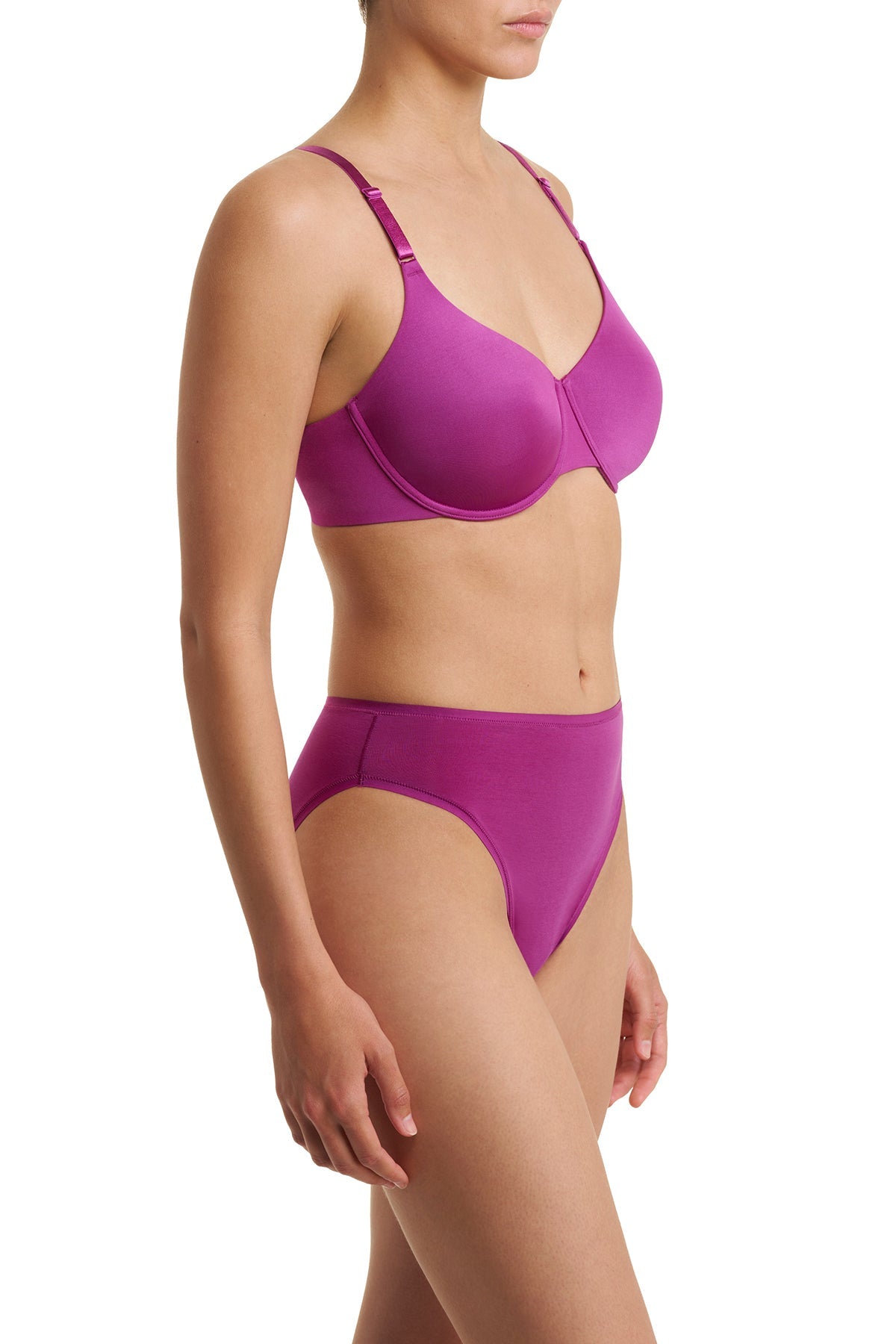Liquid Full Fit Contour Underwire Bra Mad Magenta