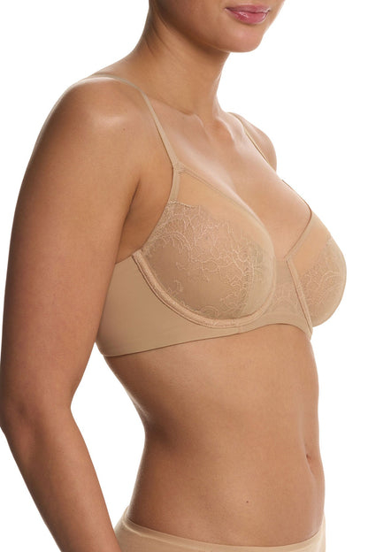 Radiance Convertible Unlined Underwire Bra Café