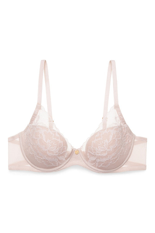 Buy Flora Contour Underwire Bra in Cameo Rose/Cashmere Online Cameo Rose/Cashmere