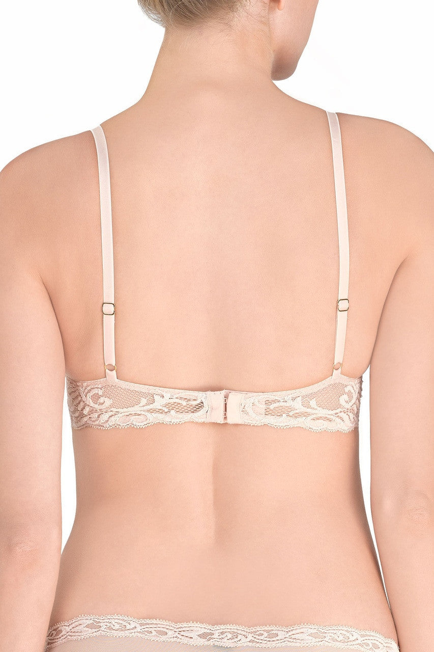 Buy Feathers Plunge T-Shirt Bra - in Cameo Rose Online Cameo Rose