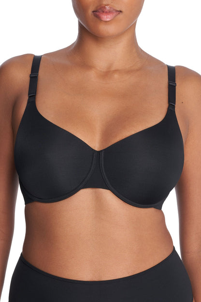 Buy Liquid Full Fit Contour Underwire Bra in Black Online Black