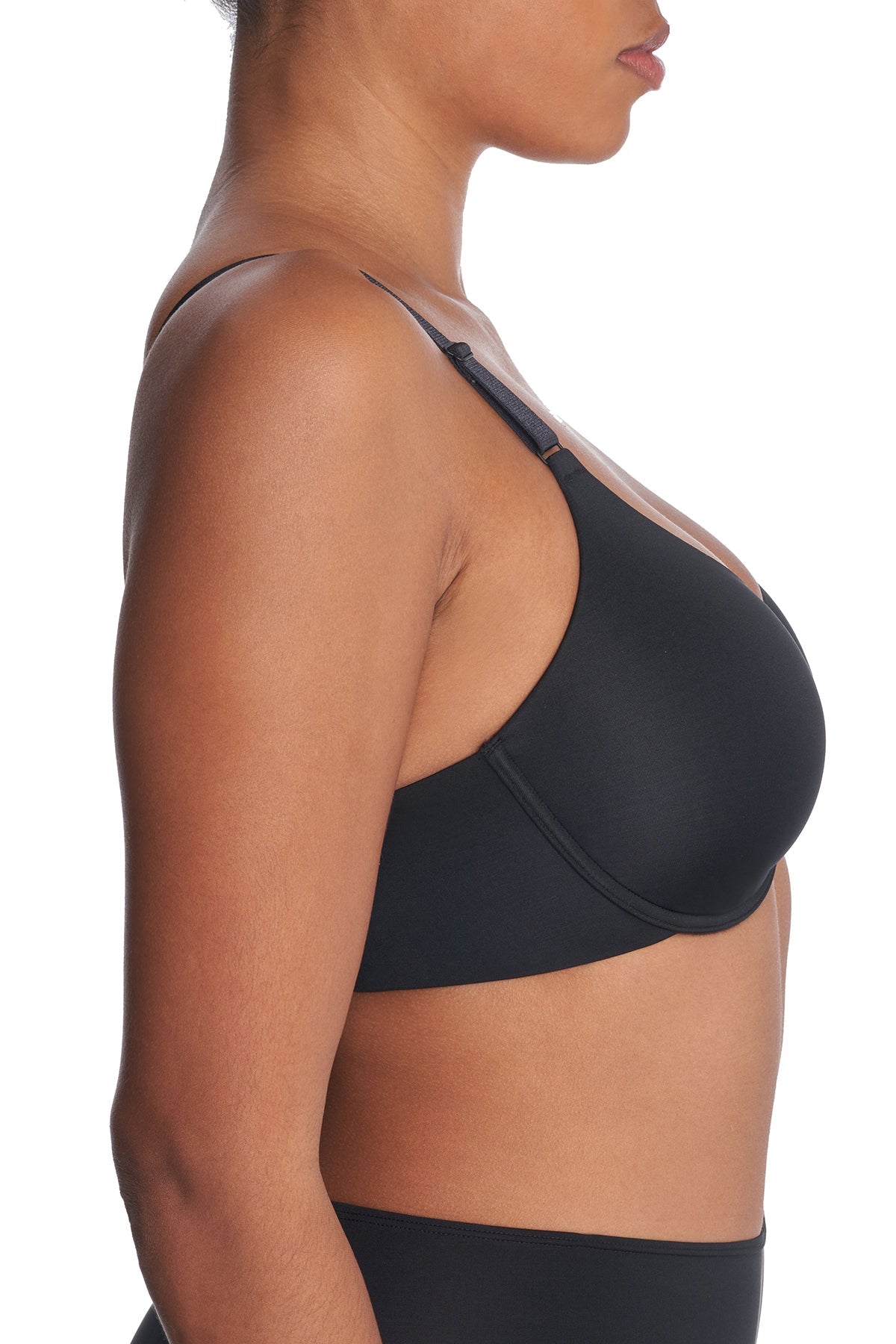 Buy Liquid Full Fit Contour Underwire Bra in Black Online Black