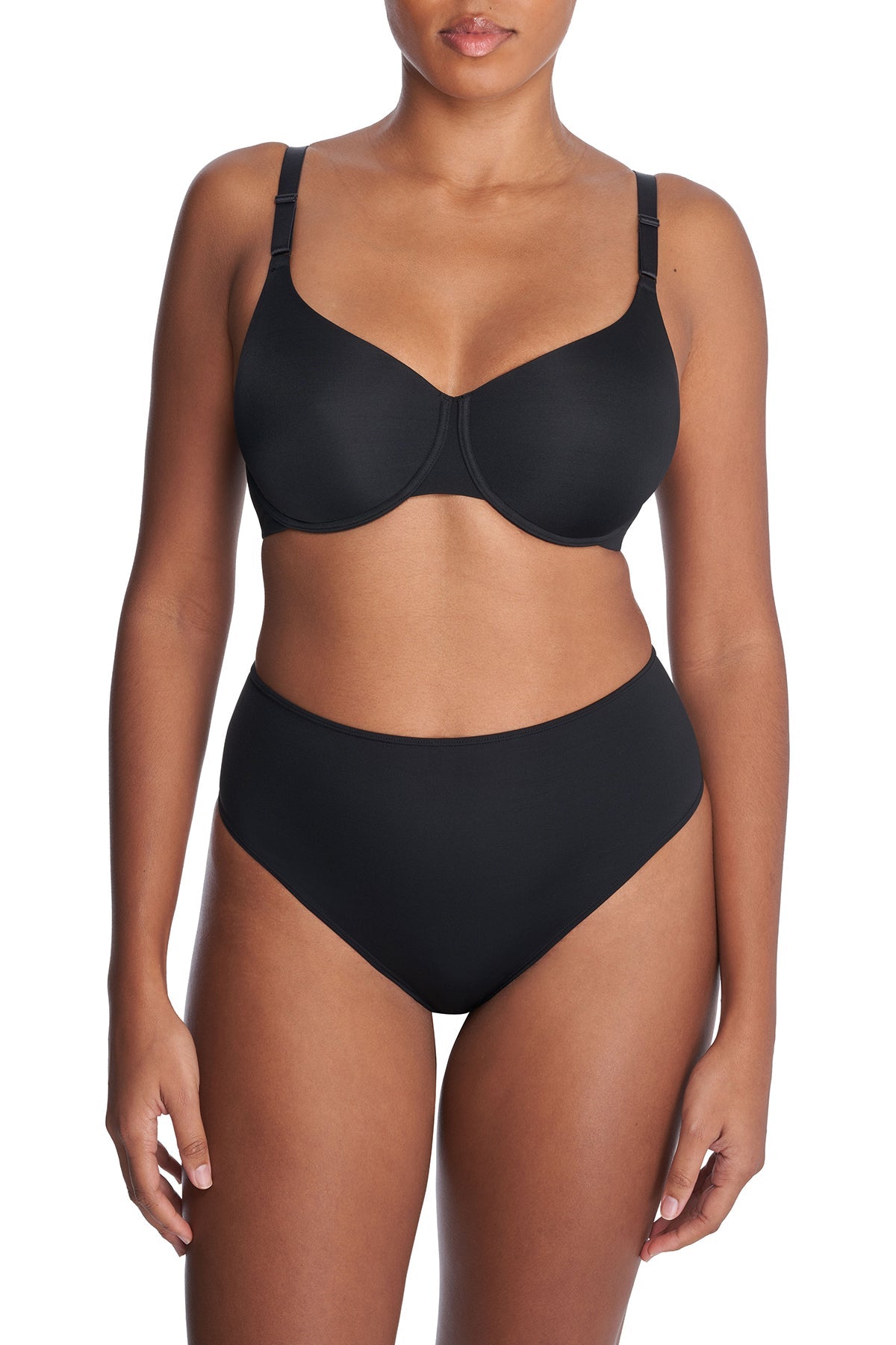 Buy Liquid Full Fit Contour Underwire Bra in Black Online Black