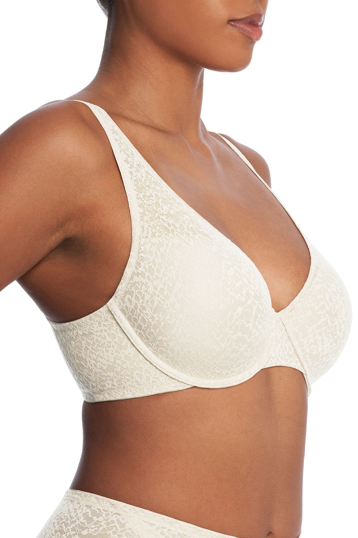 Pretty Smooth Full Fit Contour Underwire Bra Warm White