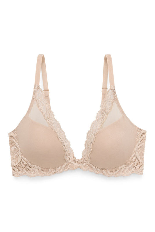 Buy Feathers Plunge T-Shirt Bra - in Café Online Café