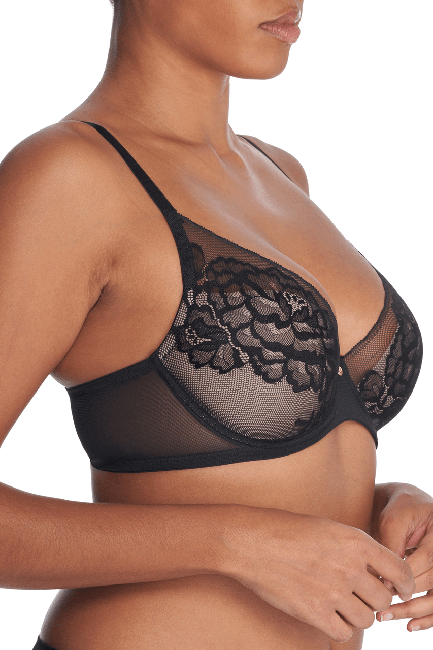 Buy Flora Contour Underwire Bra in Black/Light Mocha Online Black/Light Mocha