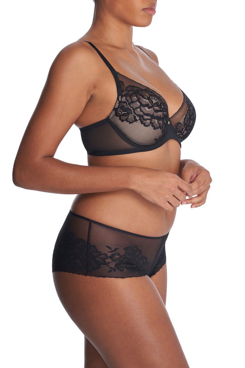 Buy Flora Contour Underwire Bra in Black/Light Mocha Online Black/Light Mocha