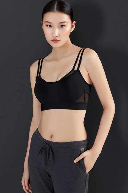 Buy Gravity Contour Underwire Sports Bra in Black Online Black