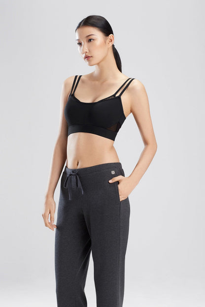 Buy Gravity Contour Underwire Sports Bra in Black Online Black