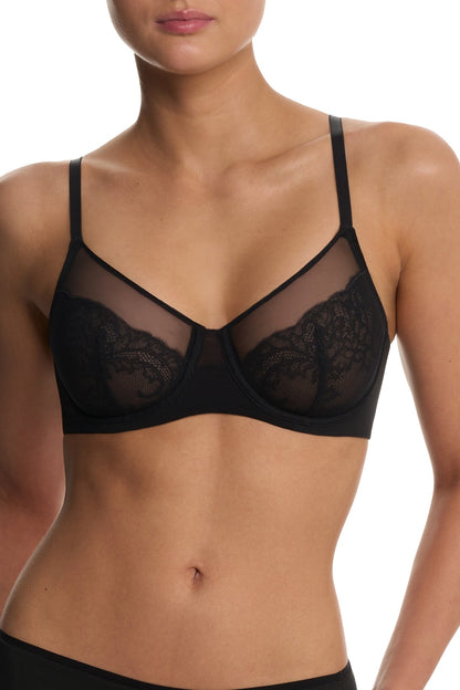 Radiance Convertible Unlined Underwire Bra Black