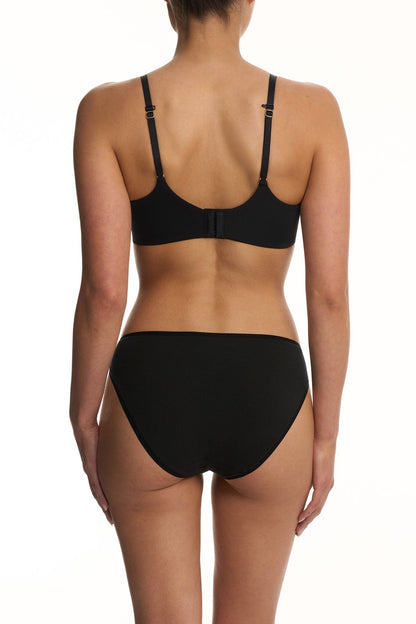 Radiance Convertible Unlined Underwire Bra Black