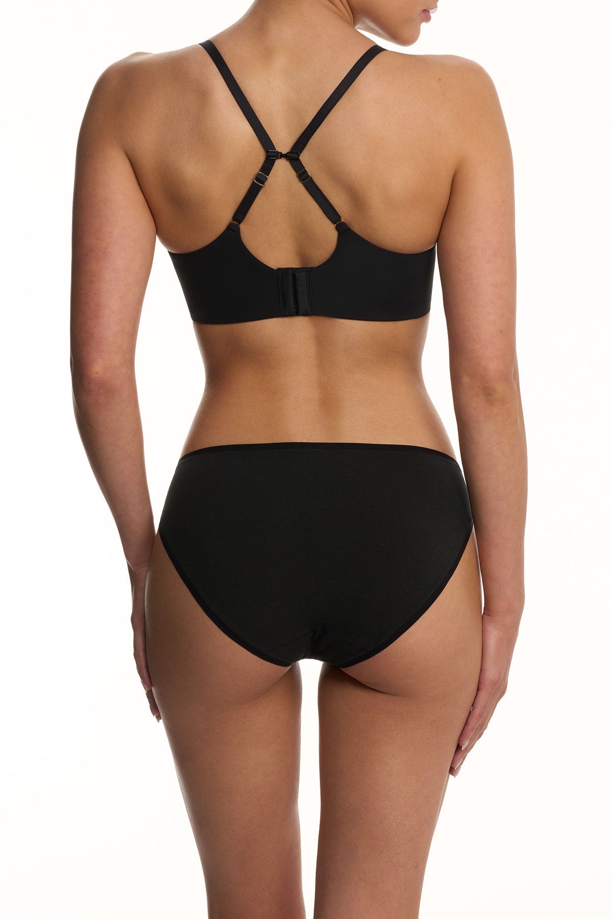 Radiance Convertible Unlined Underwire Bra Black