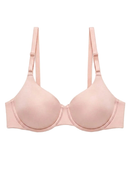 Liquid Full Fit Contour Underwire Bra Rose Beige