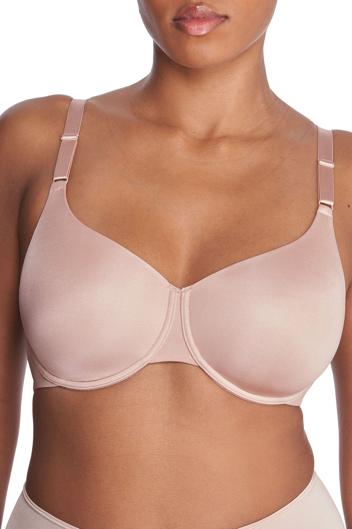 Liquid Full Fit Contour Underwire Bra Rose Beige