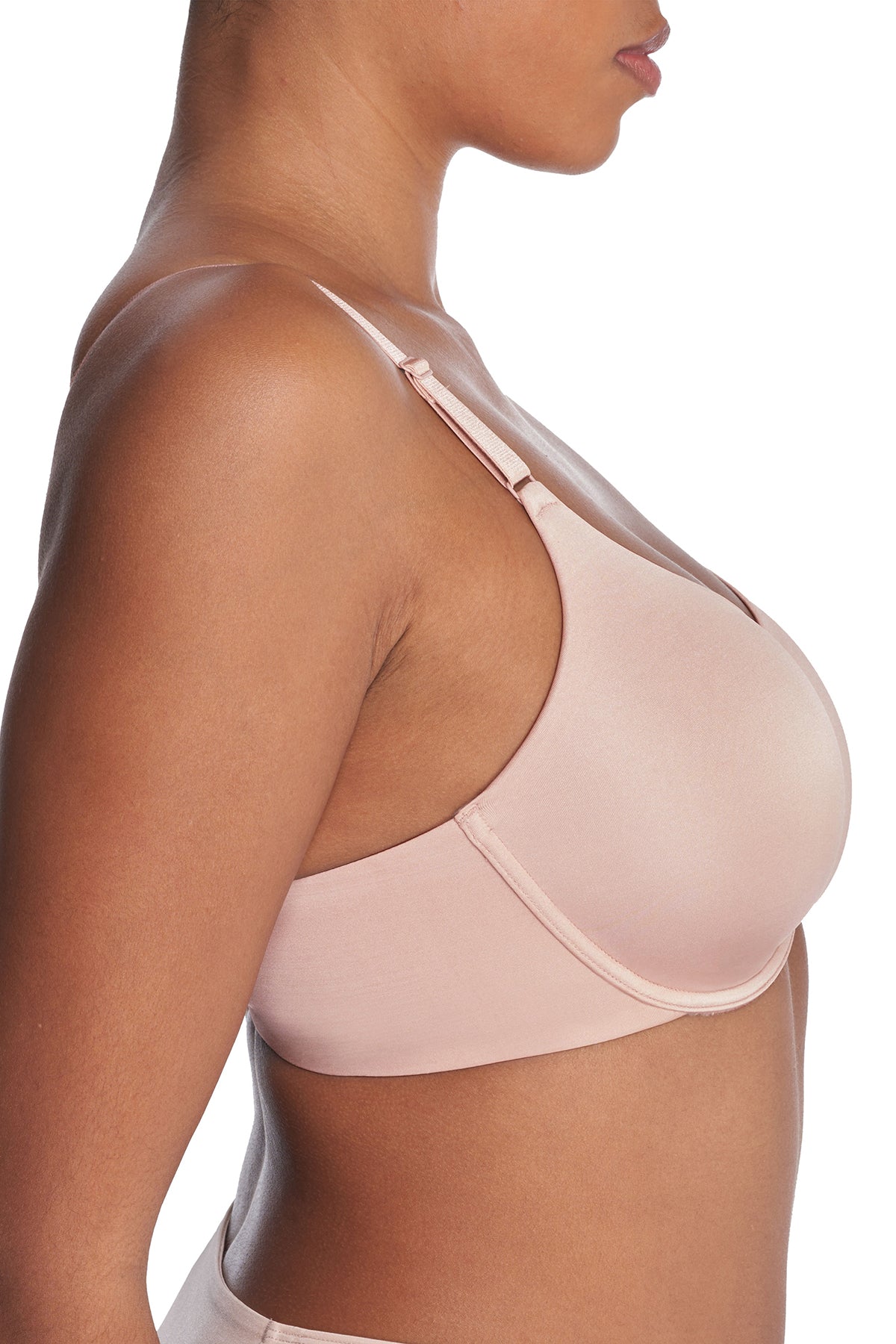 Liquid Full Fit Contour Underwire Bra Rose Beige