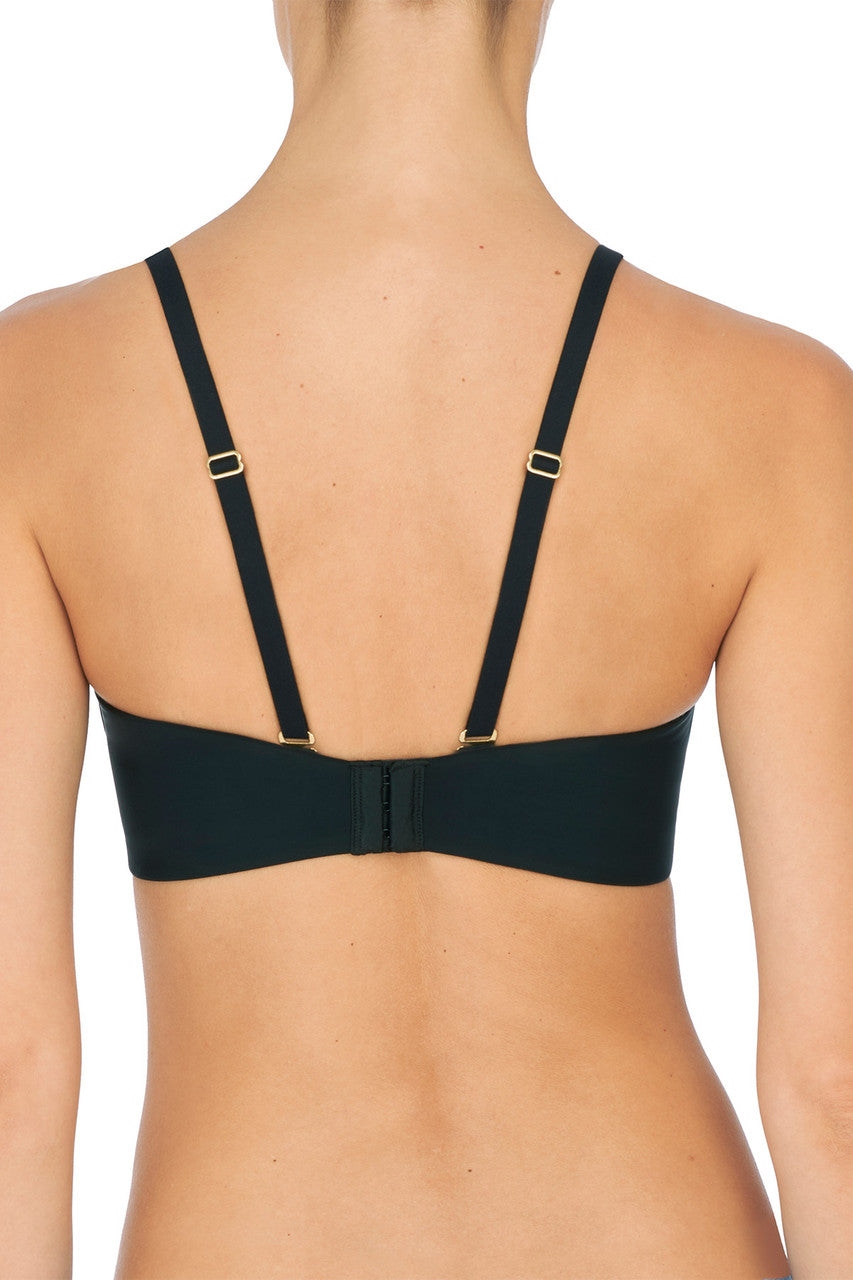 Buy Minimal Strapless Bra in Black Online Black