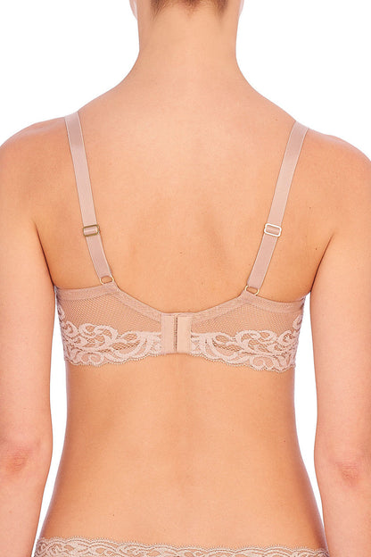 Buy Feathers Full Figure Contour Underwire Bra in Café Online Café