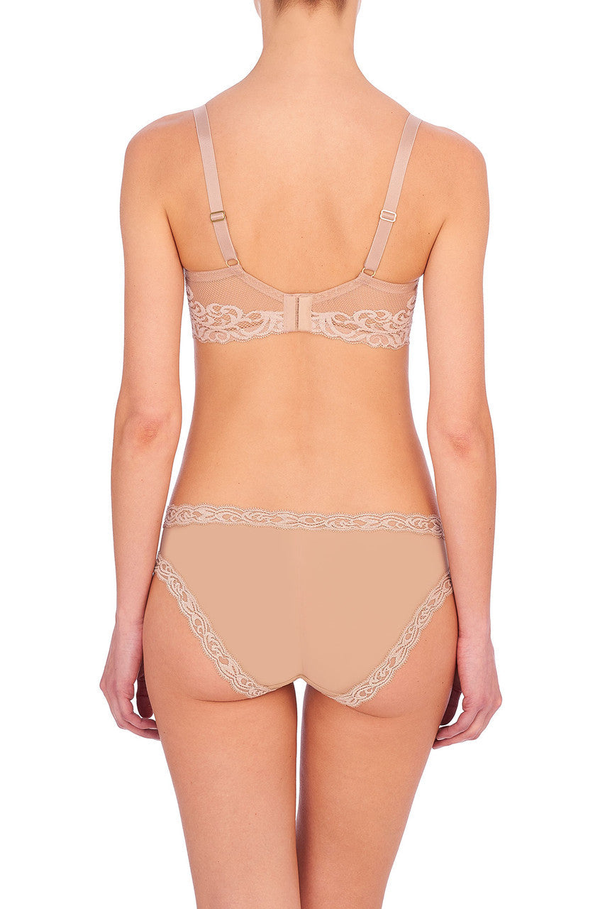 Buy Feathers Full Figure Contour Underwire Bra in Café Online Café