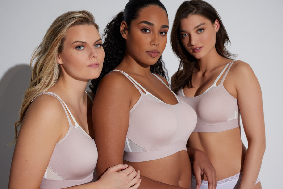 Buy Gravity Contour Underwire Sports Bra in Rose Beige/Warm White Online Rose Beige/Warm White
