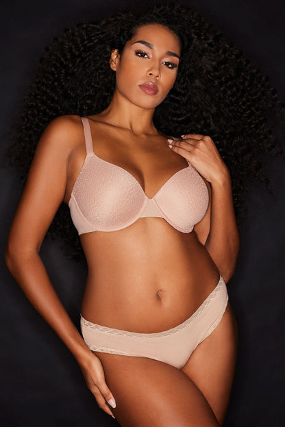 Buy Comfort Evolution Full Fit Memory Foam Convertible Underwire Bra in Buff Online Buff