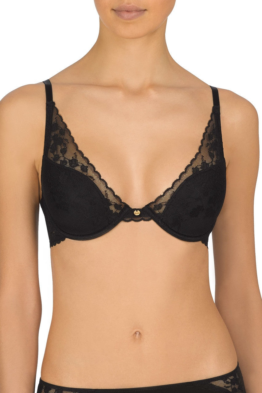 Buy Cherry Blossom Convertible Bra in Black Online Black