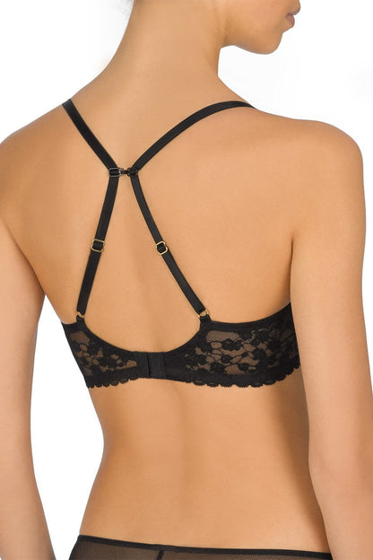 Buy Cherry Blossom Convertible Bra in Black Online Black
