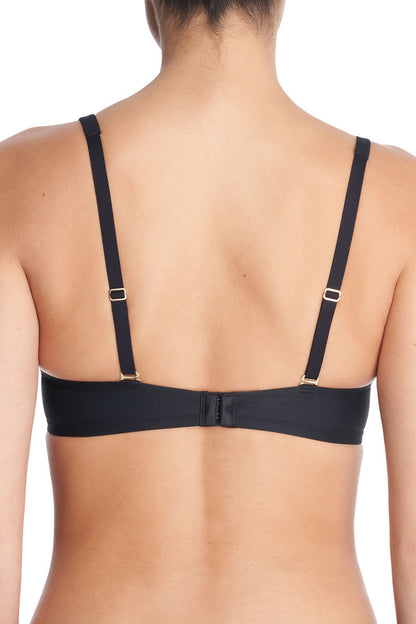 Buy Verge Convertible Plunge Contour Underwire Bra in Black Online Black