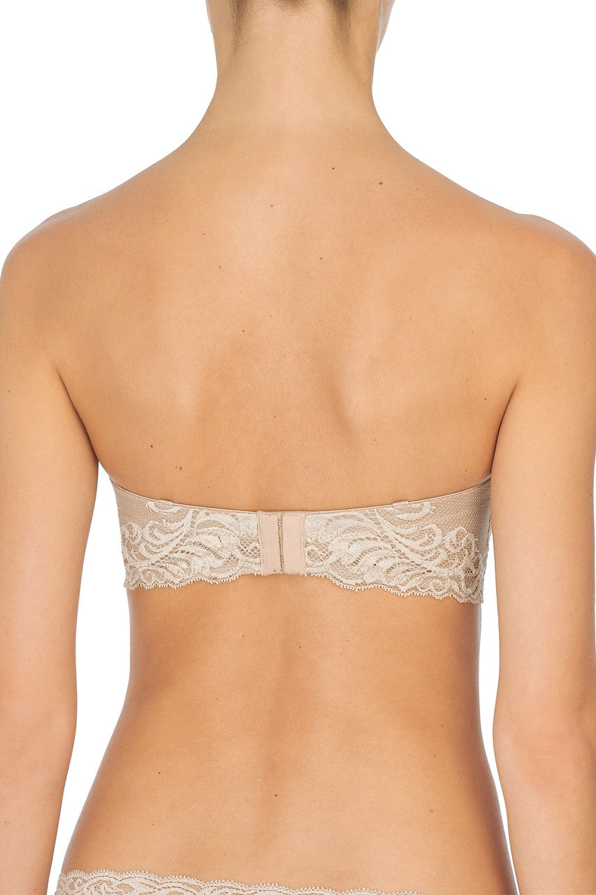 Buy Feathers Strapless Bra in Café Online Café