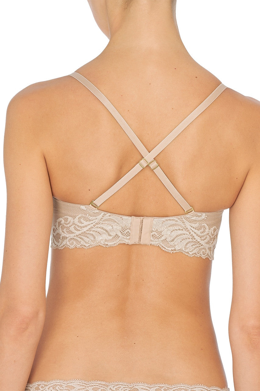 Buy Feathers Strapless Bra in Café Online Café
